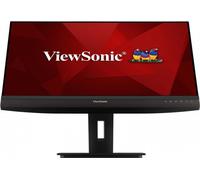 ViewSonic VG2756V-2K Monitor per videoconferenza da 27 pollici 1440p con webcam, alimentazione a 2 vie, USB C da 90 W, docking Gigabit Ethernet RJ45 integrato, inclinazione ergonomica di 40 gradi