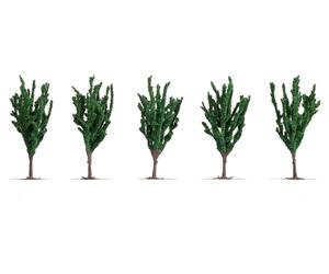 25635 Noch Profi 5 Alberi di Pioppo altezza mm. 120