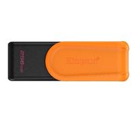 Kingston DataTraveler Exodia S Drive Flash USB - 256GB - USB 3.2 Gen 1 - USB Type A - Nero/Arancia - DTXS/256GB