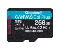 Kingston Canvas Go Plus microSDXC Scheda Di Memoria Gen4 200MB/s A2 U3 V30 256GB Confezione Singola Senza Adattatore-SDCG4/256GBSP