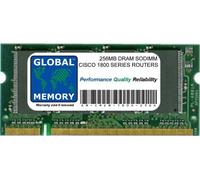 256MB Dram Memoria Sodimm RAM Per Cisco 180X/181X Serie Router (MEM180X-256D)