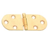 25799 Q.TA' 24 CERNIERA A BISCOTTO S/FERMO OTTONE SAT 80X30 MM