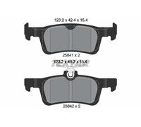 2584101 Kit pastiglie freno, Freno a disco Textar