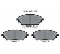 2587501 TEXTAR Kit pastiglie freno, Freno a disco per MAZDA,MAZDA (CHANGAN)