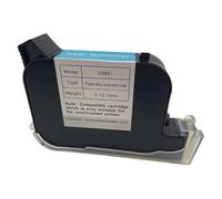 2588+M 2588 2588+ Cartuccia d'inchiostro for stampante portatile Cartuccia d'inchiostro colorata for stampante a getto d'inchiostro ad asciugatura rapida Eco solvente Altezza di stampa 12,7 mm(1 blue)