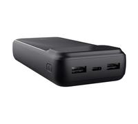 Trust Powerbank Avala 20000 mAh 20W Display LED Ricarica rapida 3 porte Nero