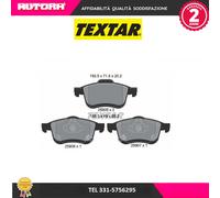 2590501 Kit pastiglie freno, Freno a disco anteriore (MARCA TEXTAR)..