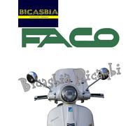 2593 - CUPOLINO FACO TRASPARENTE VESPA 125 200 250 300 GT GTS FINO AL 2019