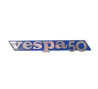 259393 TARGHETTA AL COFANO LATERALE PER VESPA HP 50