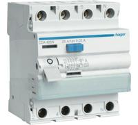 25A/30MA/A INTERRUTTORE DIFFERENZIALE 25A 4P 4M 30MA A CDA425J