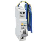 25A Singolo Palo Rcbo , C Curva, 30mA - PRO ELEC