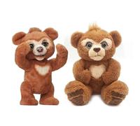 25cm Cute Bear Toys for Children Curious Bear Interactive Plush Toy Charged Bear Cute Bear New Year Gifts Toys for Girls 26s