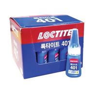 25EA 1BOX Loctite 401 Henkel Colla adesiva istantanea multiuso super forte