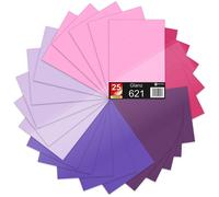 25er Set din A4 Archi Lilla 30x21cm Oracal 621 Pellicola Lucida Auto Plotter