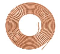25Ft Zinc-Coated Brake Line Tube Kit 1/4 OD Coil Roll