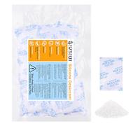25g Silica Gel Bustine, 18 PzBustine di Sacchetti di Gel di Silice per Umidità, Bustine di silice,Sacchetto di Essiccante Umidità Assorbitore Deumidificatore per Cassetti Scarpe Armadi Abbigliamento