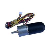 25GA 25mm Gear electronic starter Full Metal Gearbox Reducer DC6V 9V 12V 32RPM Slow Speed Large Torque Encoder DIY Robot Smart Car NWPNLXEA