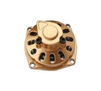 25H 6T Frizione Tamburo Campana Scatola Cambio Coperchio Pignone Adatto for Motore a 2 Tempi 47cc 49cc Moto Dirt ATV Quad(Gold)