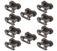 25H Chain Master Link, 10PCS Chain Connector Link in Ghisa Ad Alta Resistenza Catena per Motocicletta Master Link