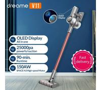 25kPa Dreame V11 Aspirapolvere senza fili portatile Display OLED Cordless portatile Tutto in uno Collettore di polveri Pulitore per tappeti