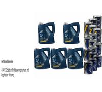 25L Olio Motore MANNOL TS-2 Fatt 20W-50 5xLeak-Stop + Motor Doctor Flush