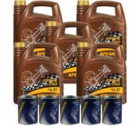 25L PEMCO idrive 050 olio motore Api CH-4 SAE 50 Incl. Motore Flush