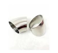 25mm 1 pollice Tubo OD SUS 304 Acciaio Inox Butt Welding 45 Gradi Raccordo Gomito Casa Brew Birra