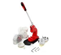 25mm 32mm 58mm 75mm Badge Punch Press Maker Machine Con Parti Di Pulsanti Circolari Circle Cutter Button Set Fai Da Te(37mm set)