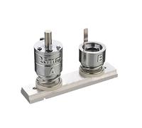 25MM-75MM Badge Button Maker Die Punching Mould Rotondo intercambiabile Die Mould Badge Machine Accessori(25mm mold)