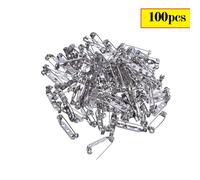 25mm Acciaio Inox Spilla Posteriore Sicurezza Barretta Distintivo Chiusure Hobby