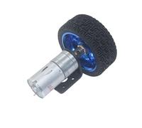 25mm High Torque 12v DC Gear electronic starter Set With 65MM Wheel NWPNLXEA(77rpm,12V)