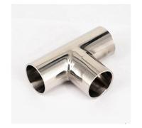 25mm O/D 304 Stainless Steel Weld Tee Connector Pipe Fitting