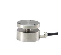 25mm Resistive Strain Gauge Micro Inline Load Cell Bidirectional Tension/Compression Measurement Anti-Interference Impact Fo(2000KG)