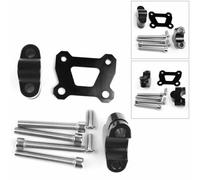 25mm Riser prolunghe Alza Manubrio Per Yamaha Tracer 700 MT07 Cage 14-18 Nero T9