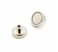 25mm X 16mm Di Altezza X M5 Filo N42 Neodimio Magnete Vaso - 20kg Tirare (x10)
