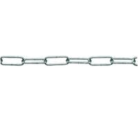 25MT CATENA PER LAMPADARI GENOVESE In ferro nichelato Ï filo mm. 1,5 n¦ 10