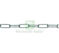 25MT CATENA PER LAMPADARI GENOVESE IN FERRO NICHELATO Ï FILO MM. 1,8 N¦ 12: