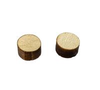 25PC. 1/10,2 cm fret marker in legno intarsio puntini - Scegli tra 4 diversi tipi di legno Maple