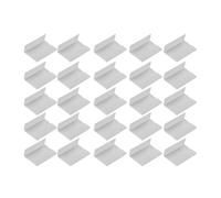 25pcs 6 4cm Acrilico Forma A L Price-Tags Display Sostegno Griglie Label-Stands