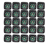 25pcs Brack Survival Bracciale Compass Accessori per la Corda della Catena di Orologi da Esterno con Fibbia in Plastica Morbida Facile Installazione e Trasporto