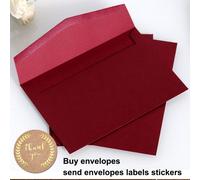 25pcs Brillantini Carta Matrimonio Invito Scheda W/ Busta Battesimo Festa Favore