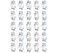 25PCS EMT Staffe di Montaggio Condotti Acciaio Zincato con Bulloni per Lavoro HV