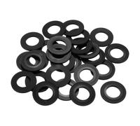 25Pcs Guarnizioni M22 Piatte per Lavatrice 22x42x3mm Nero