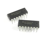 25pcs MC74hc51n Logic Circuito, 2/2-Input And-Nor, Hc-Cmos, 14 Pin, Plastica,