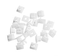25pcs Paraurti Anteriore Qualità per Splash Shield Nylon Dado Grommet Vite Compatibile Con Per Oem 90189-06193 Elementi di fissaggio