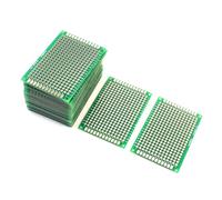 25pz 4cm x 6cm PCB Board Circuito Stampato Breadboard Prototype Per DIY