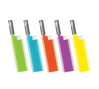 25PZ ACCENDIGAS A FIAMMA ELFIN - colori assortiti