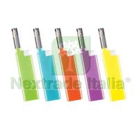 25PZ ACCENDIGAS A FIAMMA ELFIN COLORI ASSORTITI: