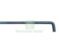 25PZ FERRO CREMONESE TONDO CON PIEGA H.CM.240: