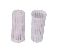 25PZ FORMINA FUSCELLA A PERDERE PER RICOTTA GR.50 - ? superiore cm.3,5 - ? inferiore cm.3x8,5h.